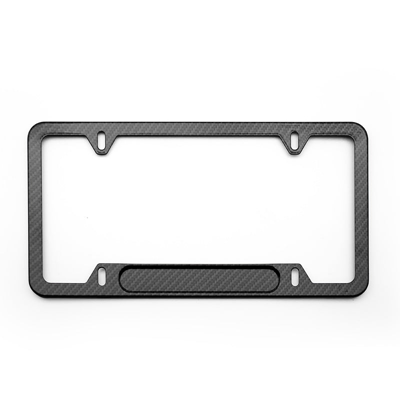 iGi4Shop New American carbon fiber license plate frame