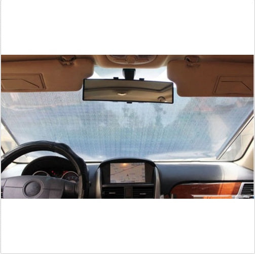 iGi4Shop Automatic Winding Car Front Rear Sunshade Car Supplies Supermarket Laser Sun Bloc