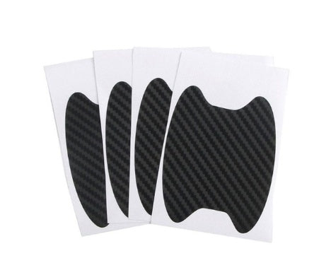 iGi4Shop 4pcs Set Of Door Stickers Carbon Fiber Scratch-resistant Car Handle Stickers