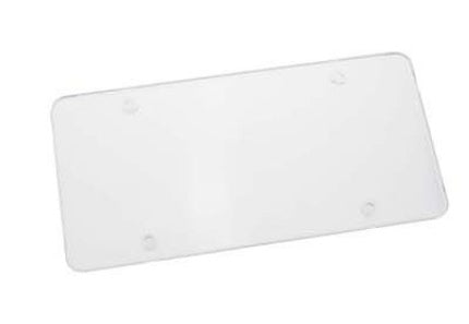 iGi4Shop Car License Plate Frame, License Plate Frame Transparent White Plane