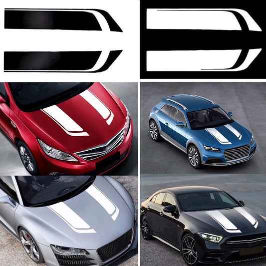 iGi4Shop Hood Car Garland Head Cover Sticker