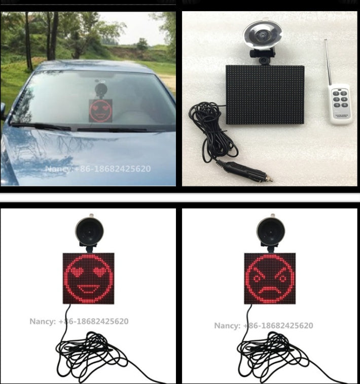 iGi4Shop Wireless Bluetooth Car Display Cool Car Window Screen