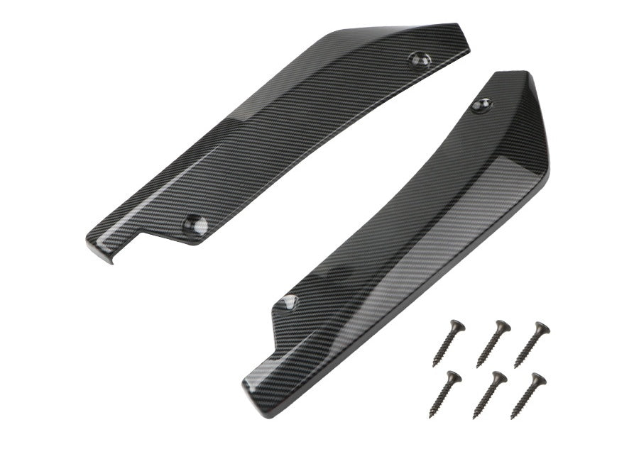 iGi4Shop Car Modified Carbon Fiber Rear Corner, Small Rear Corner, Universal Rear Corner Decoration