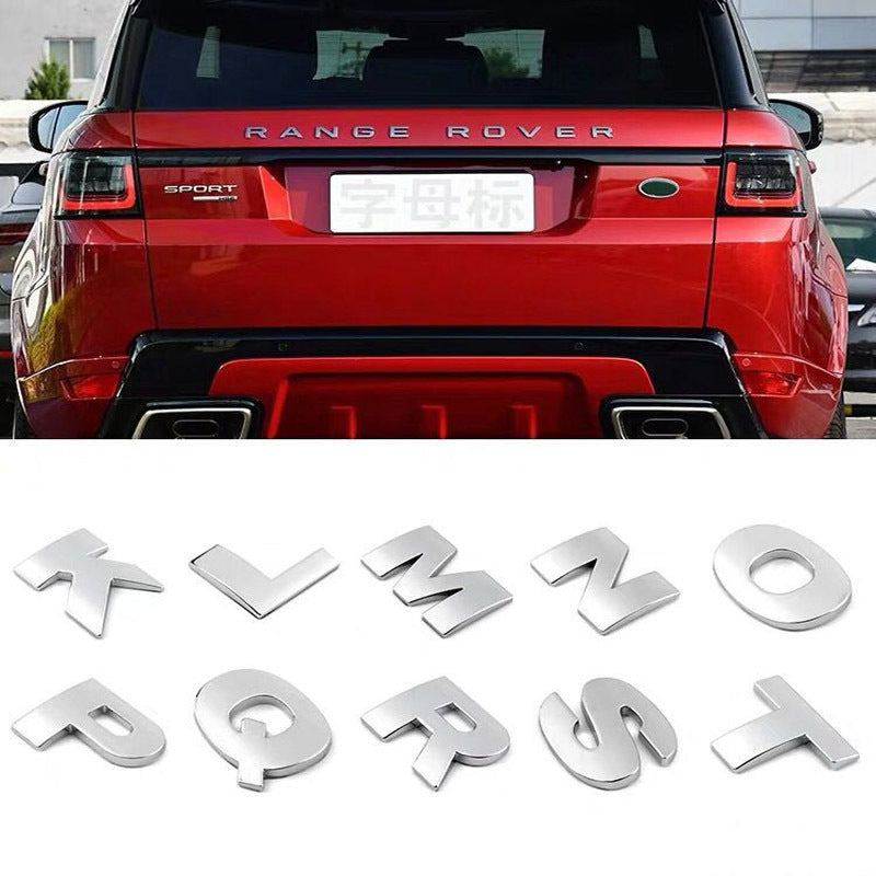 iGi4Shop Large number car tail letter label, car personality letter sticker