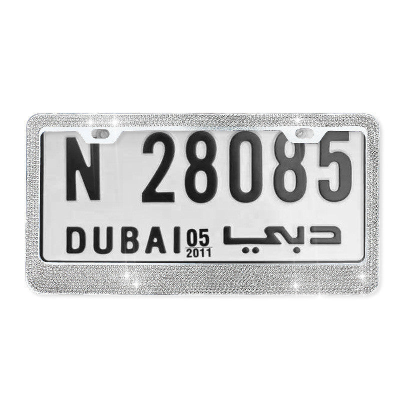 Car License Plate Frame License Plate Frame Diamond Frame