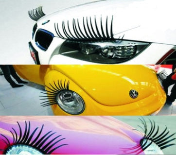 iGi4Shop Headlight Eyelash Sticker Car Eyelashes Car False Eyelashes Car Sticker Electric Eye Sticker (2 Pack) Industrial Genius International A Site For The Like Minded