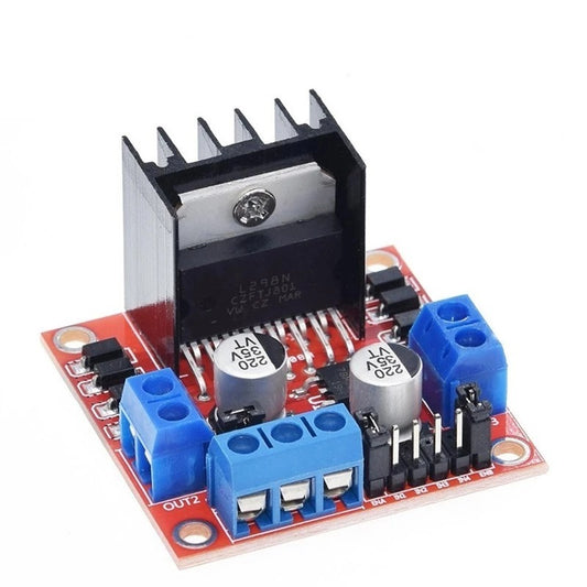 iGi4Shop L298N Motor Driven Board Module DC Stepper Motor Motor Intelligent Vehicle Robot Accessories