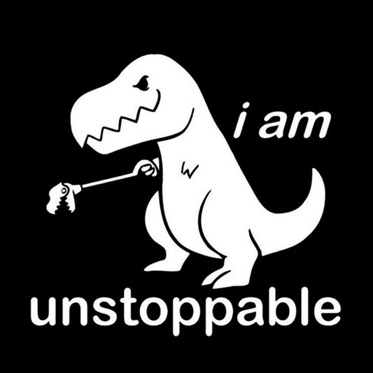 iGi4Shop Cute Cartoon Dinosaur Car Car Sticker