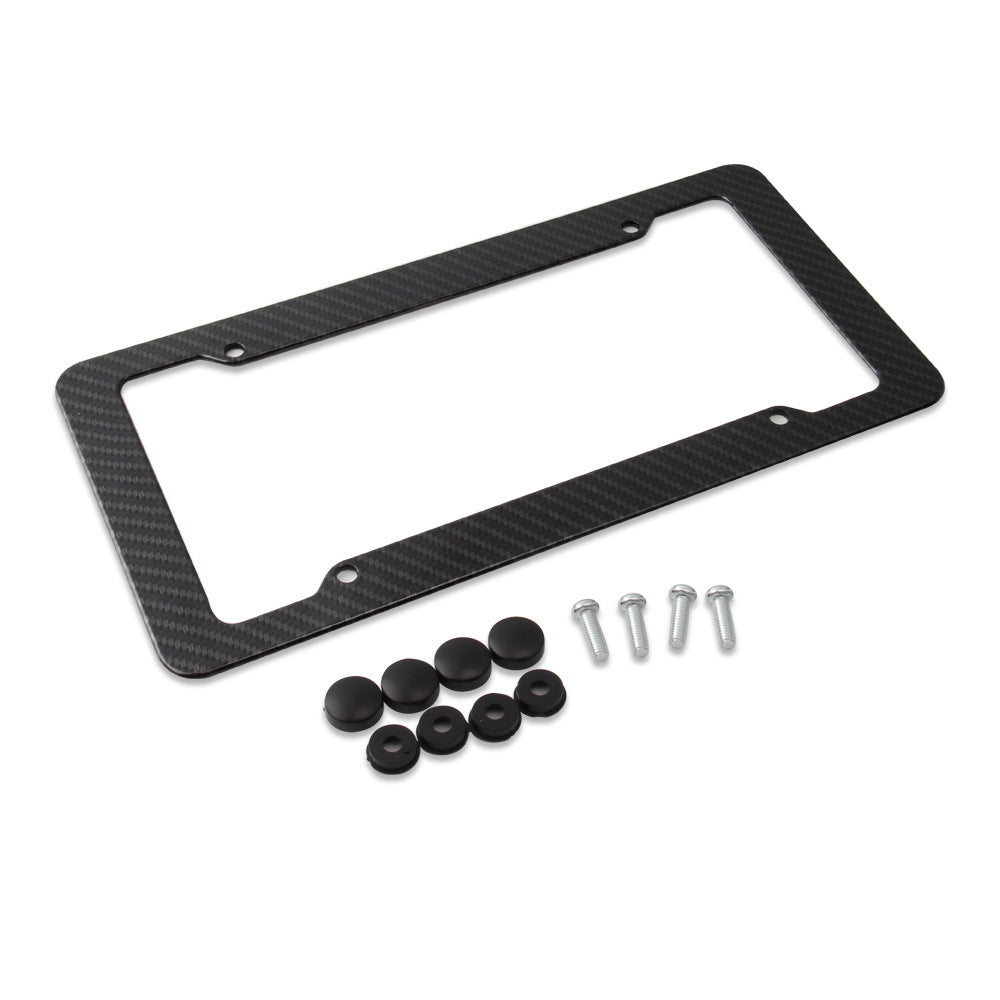 iGi4Shop New American carbon fiber license plate frame