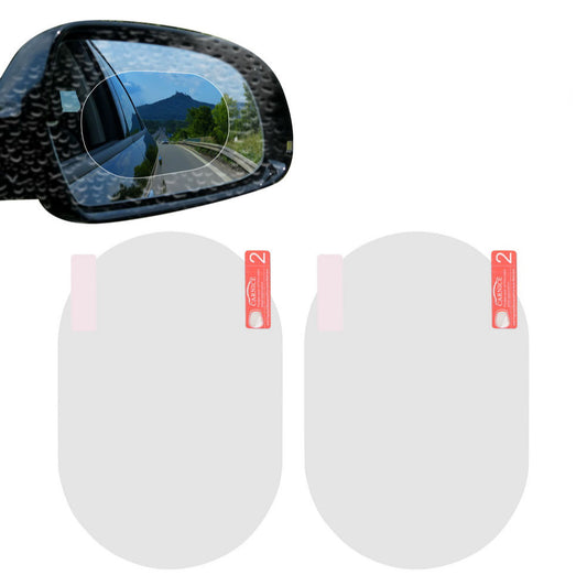 iGi4Shop Oval Anti-Moist Waterproof Side Mirror Sticker