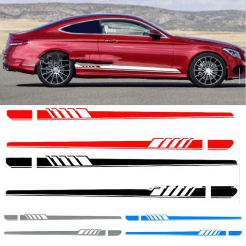 iGi4Shop Side skirt stripe side car sticker