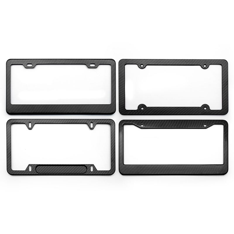 iGi4Shop New American carbon fiber license plate frame