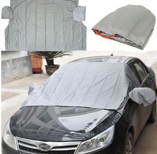 12.99 Newest Magnetic Car Windshield Cover Sun Snow Frost Ice Cotton Window Mirror Protector