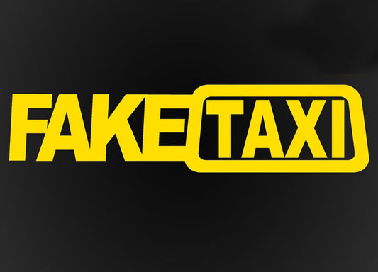 iGi4Shop Fake Taxi Drifting Sign Funny Car Sticker