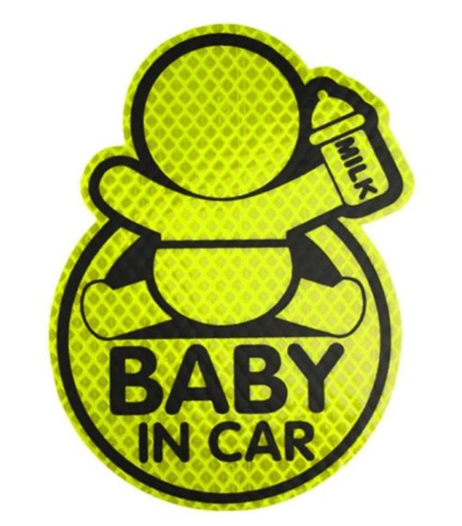 iGi4Shop Car Reflective Stickers Baby In Car Reflective Car Stickers Car Reflective Warning Stickers